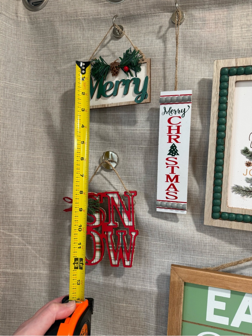 6-Hanging Holiday Christmas Decorations Decor Indoor/Outdoor Home Decoration - Picture 8 of 16